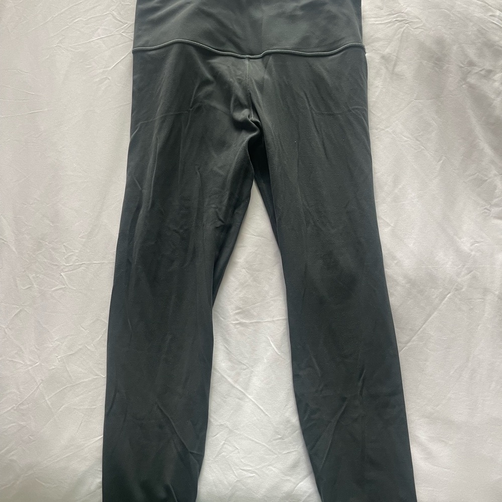 Dark Gray High-Waisted Leggings